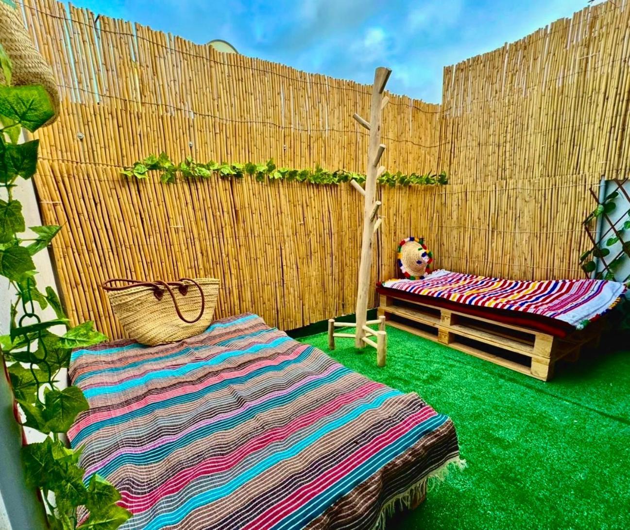 La Casa De Oussama With Traditional Private Terrace ราบัต ภายนอก รูปภาพ
