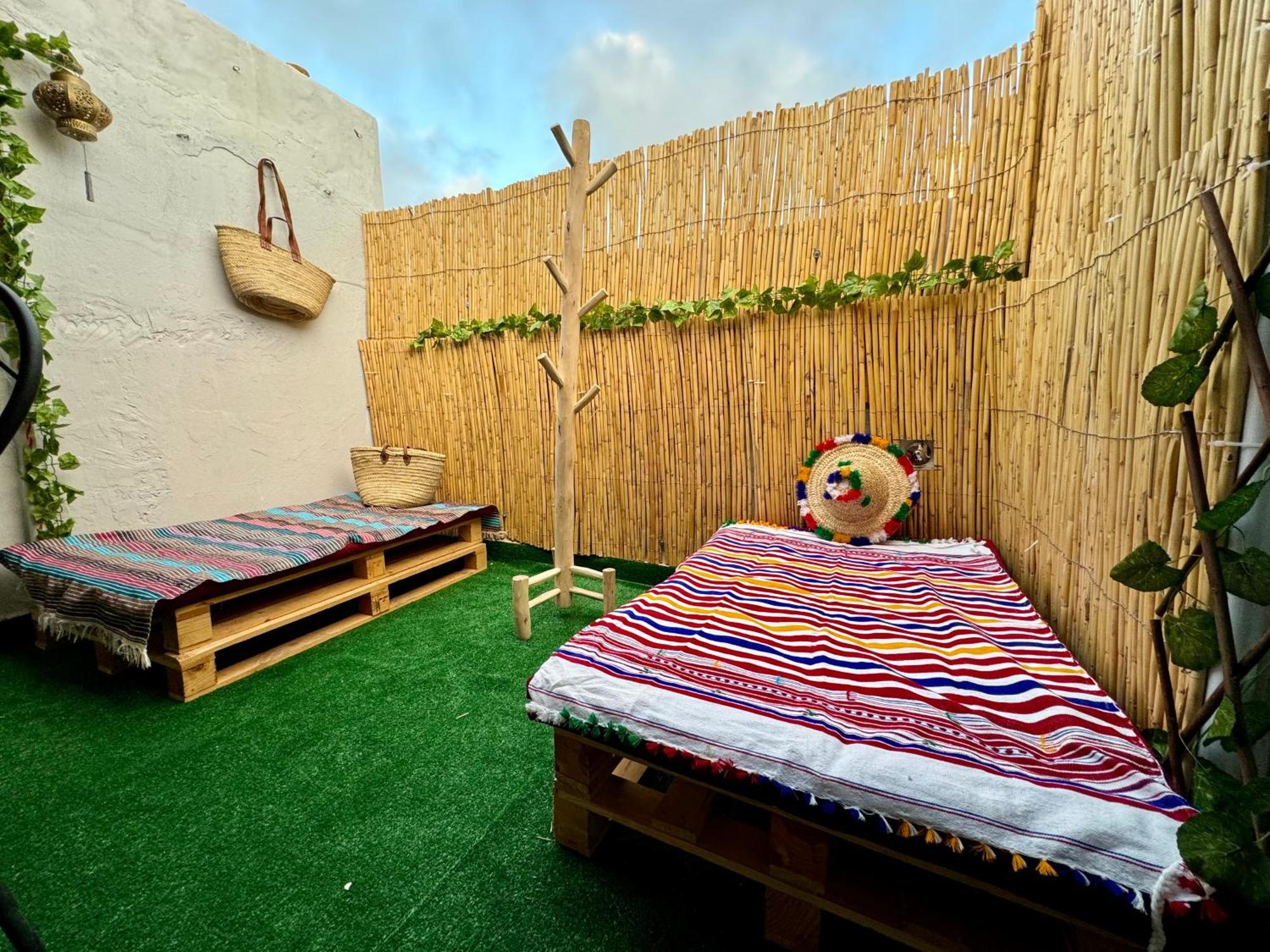 La Casa De Oussama With Traditional Private Terrace ราบัต ภายนอก รูปภาพ